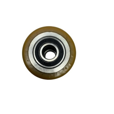 Üretim tesisi 80*70mm 6204 Linde Palet Kamyonu için PU Yük Tekerleği