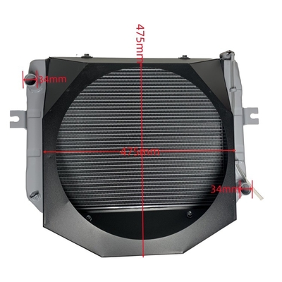 Makine Tamirhaneleri için üretilen HELI CPC30 K9DH2-10201LDF için 8KG Radyatör