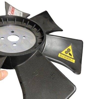 490B-41100 Forklift Parçaları Radyatör Fan Blade 490/495/498/4D30G31 için Siyah Plastik
