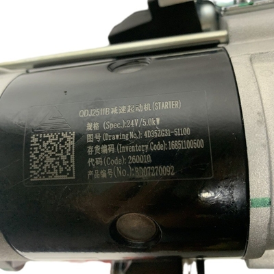 Makine Tamirhaneleri XINCHAI 4D35ZG31 dizel motoru için QDJ2511B çatal kaldırma motor