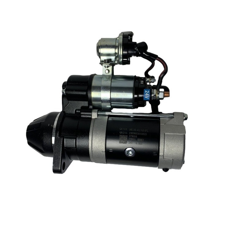 QUANCHAI Dizel Motoru Parçaları için Top- 24V 4.5KW Starter QDJ2519E-P 495/498/4C5/4C6 2409003010025