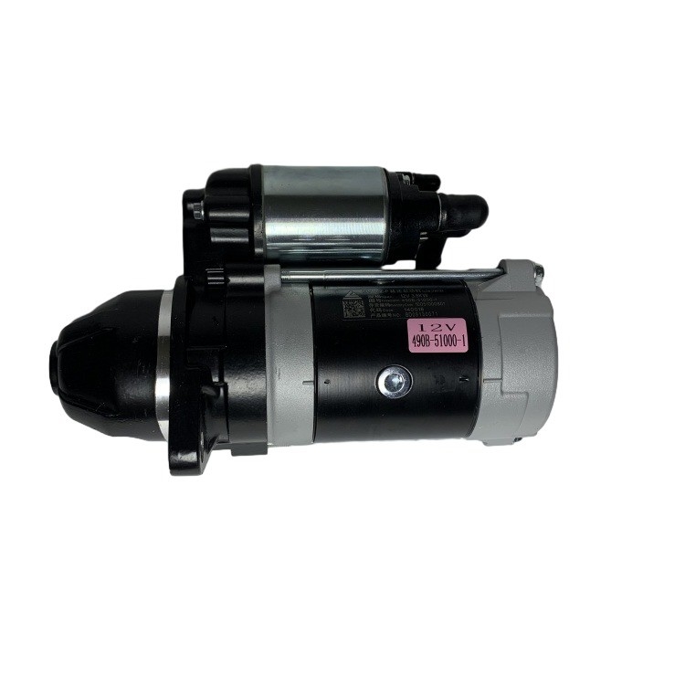 490B-51000-1 QDJ1309K-P XINCHAI QUANCHAI dizel motoru için başlangıç motoru 7.2kg ağırlık