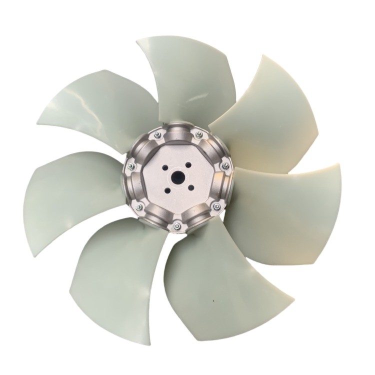 Çelik plastik radyatör fan bıçağı H5T01-00501 QSF3.8 QSB4.5 çatal kaldırıcı bileşenleri için
